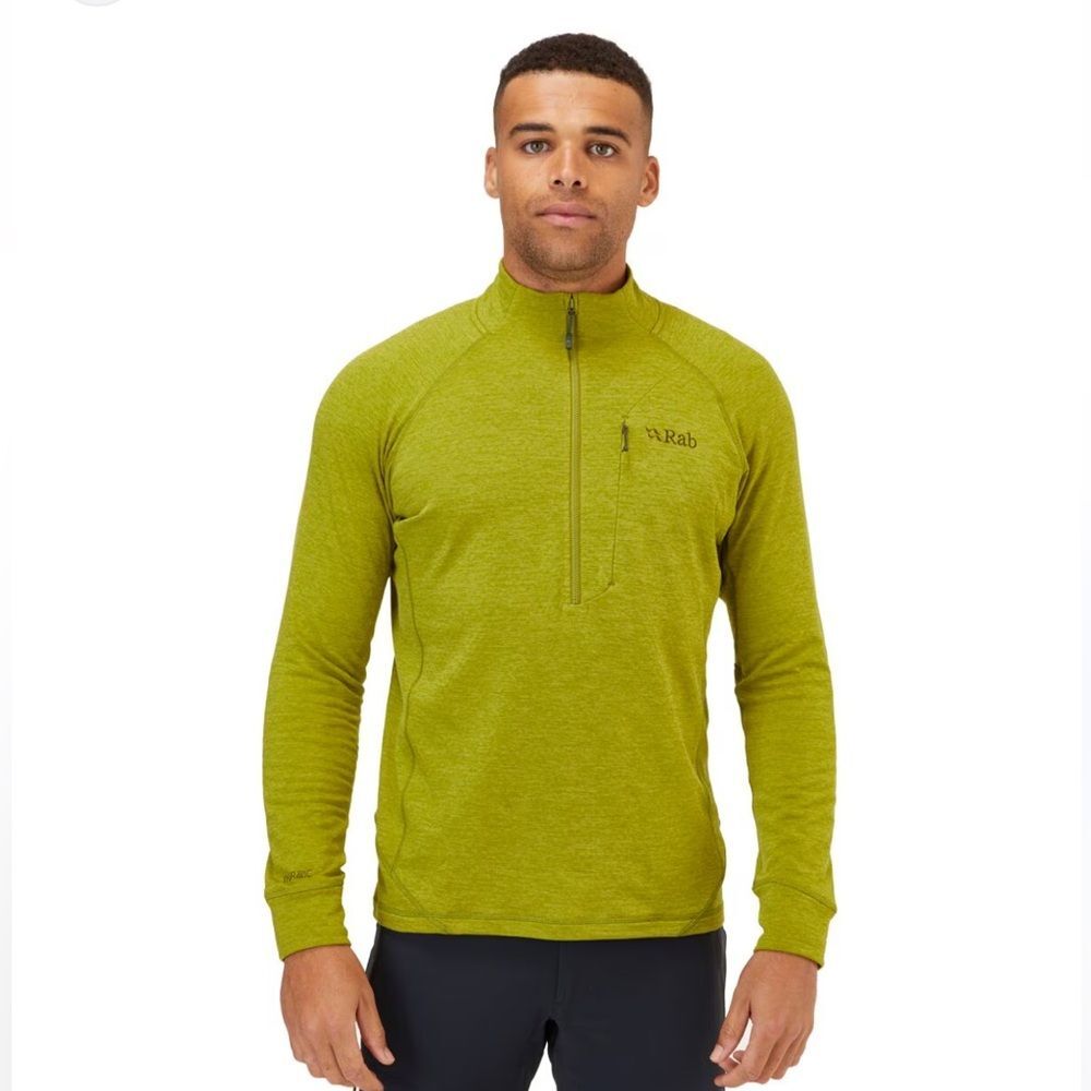 The North Face Quarter Zip Sweater Men’s Green M.